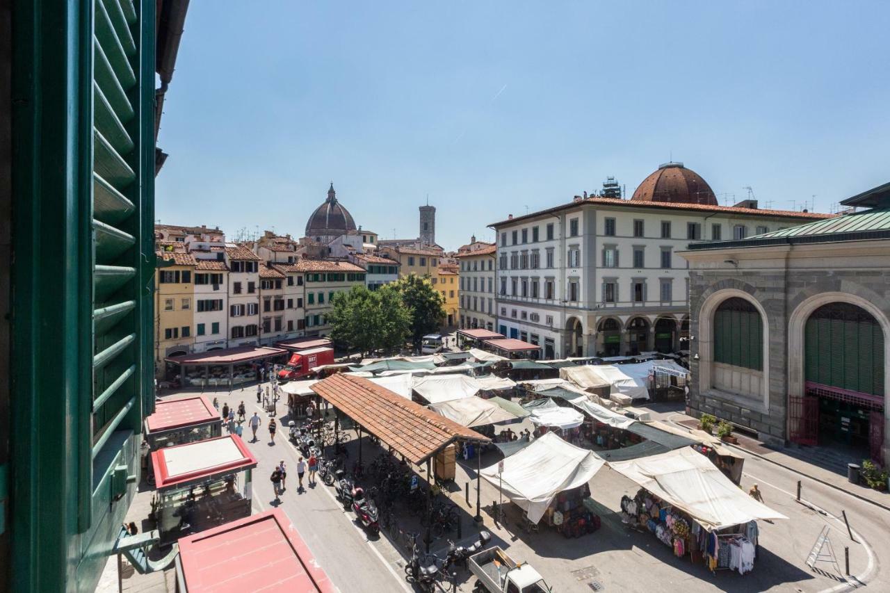 Piazza Del Mercato Centrale Флоренция Экстерьер фото